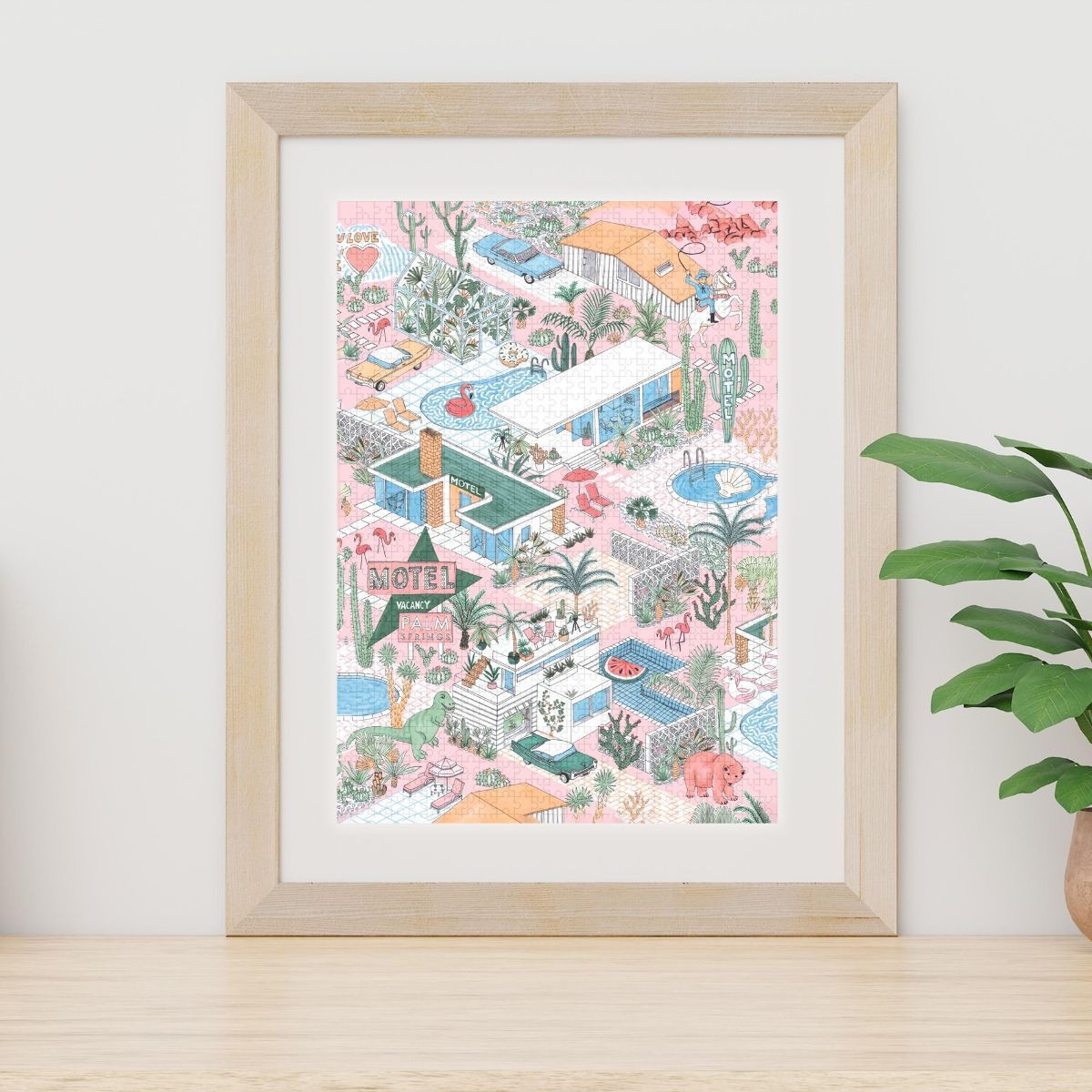 La Petite Epicerie Palm Springs 1000 Teile Puzzle La-Petite-Epicerie-340009 von La Petite Epicerie