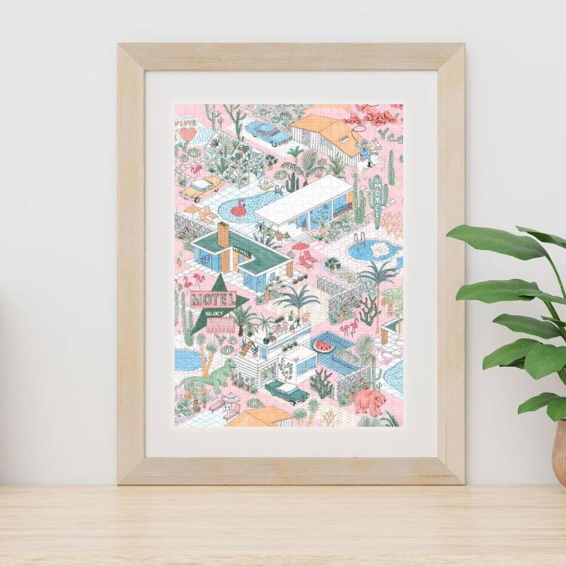 La Petite Epicerie Palm Springs 1000 Teile Puzzle La-Petite-Epicerie-340009 von La Petite Epicerie