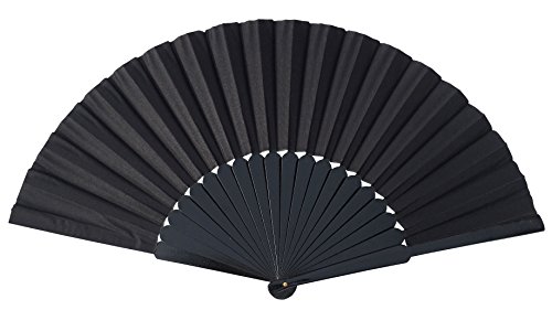 La Senorita Flamenco Fächer, Handfächer, Tanzfächer - Holz schwarz Large La Senorita Flamenco Fächer, Handfächer, Tanzfächer - Holz schwarz Large von La Senorita