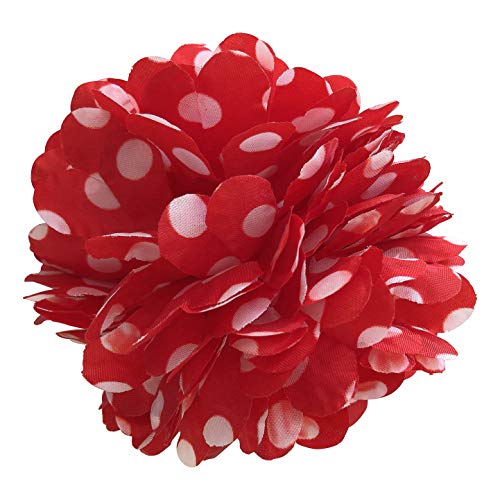 La Senorita Haarblume Rot mit weißen Punkten La Senorita Haarblume Rot mit weißen Punkten von La Senorita