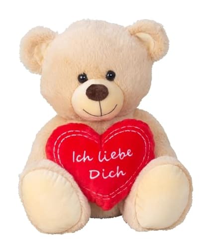 LaBelleHome Teddybär mit Herz Ich Liebe Dich Kuschelbär 30 cm braun mit Herz Kuscheltier Stofftier Geschenk LaBelleHome Teddybär mit Herz Ich Liebe Dich Kuschelbär 30 cm braun mit Herz Kuscheltier Stofftier Geschenk von LaBelleHome