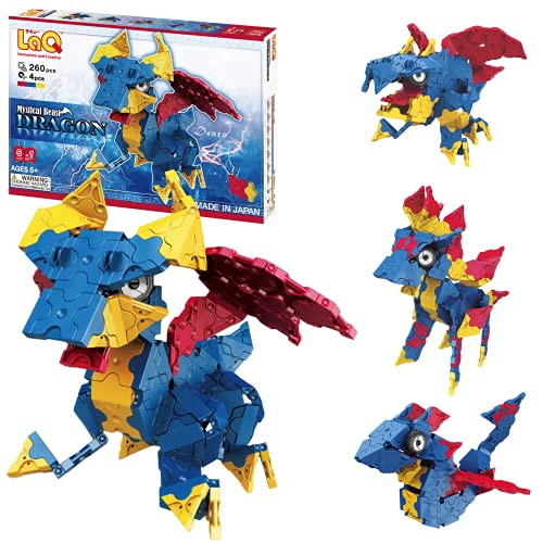 LaQ Mystical Beast Dragon | 264 Pieces | 5 Models | Age 5+ | Creative, Educational Construction Toy Block | Made in Japan LaQ Mystical Beast Dragon | 264 Pieces | 5 Models | Age 5+ | Creative, Educational Construction Toy Block | Made in Japan von LaQ