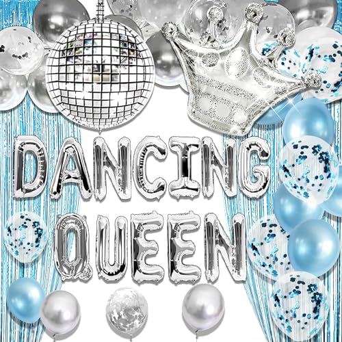 LaVenty Dancing Queen Banner Dekoration Dancing Queen Bachelorette Party Dekorationen Mamma Mia Disco Party Dekorationen 70er Jahre Disco Dekoration Young and sweet only 17 Geburtstag Dekoration LaVenty Dancing Queen Banner Dekoration Dancing Queen Bachelorette Party Dekorationen Mamma Mia Disco Party Dekorationen 70er Jahre Disco Dekoration Young and sweet only 17 Geburtstag Dekoration von LaVenty