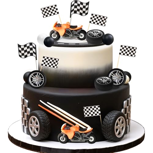 LaVenty Dirt Bike Party Dekorationen Motorrad Kuchen Dekoration Motorrad Mann Geburtstag für Dirt Bike Baby Shower Dekor LaVenty Dirt Bike Party Dekorationen Motorrad Kuchen Dekoration Motorrad Mann Geburtstag für Dirt Bike Baby Shower Dekor von LaVenty