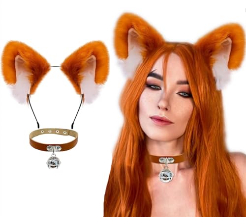 LaVenty Fox Fuchs Wolf Katzen Ohren Katzenohren Haarreif Fuchsschwanz Fuchs Maske Fuchs Kostüm Fuchs Ohren Mütze Mit Ohren Fox Ears LaVenty Fox Fuchs Wolf Katzen Ohren Katzenohren Haarreif Fuchsschwanz Fuchs Maske Fuchs Kostüm Fuchs Ohren Mütze Mit Ohren Fox Ears von LaVenty
