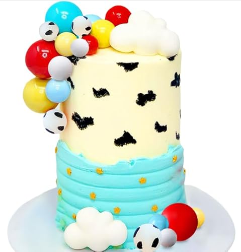 LaVenty Kuchendekoration Kugeln Kuchentopper Kugel Geburtstagstorte Topper Geburtstagstorte Topper für Spielzeug Party von LaVenty