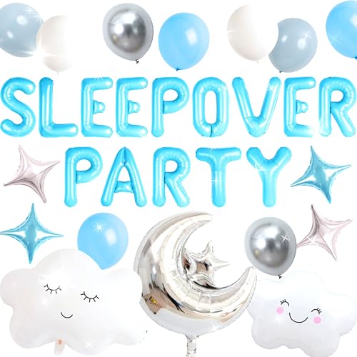 LaVenty Übernachtungsparty-Dekoration, Übernachtungsparty-Zubehör, Mädchen, Mondstern für Mädchen, Pyjama, Schlafanzug, Party-Dekoration für Geburtstag, Babyparty, Brautparty von LaVenty