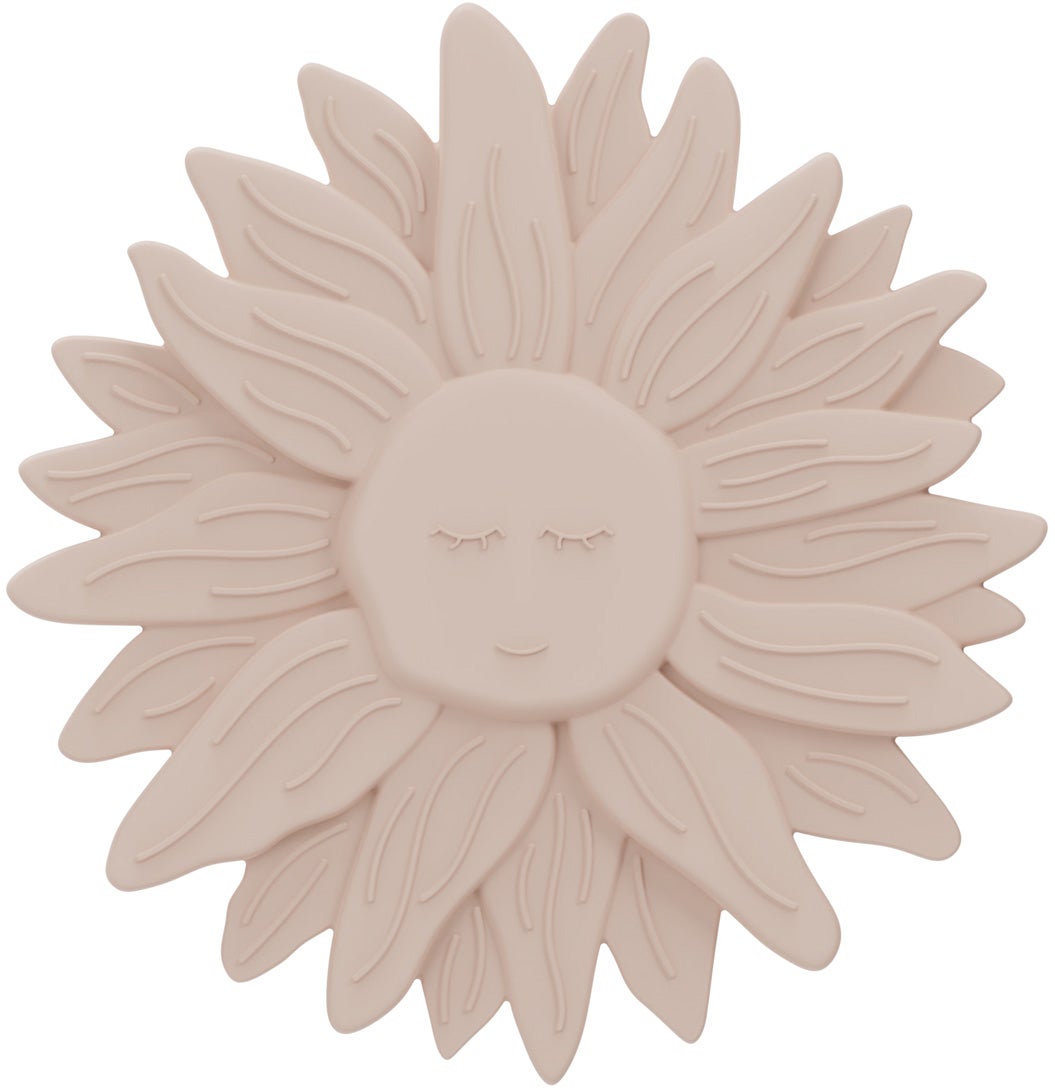 Label Label Beißringe Silikon Sonnenblume, Rosa, Beißspielzeug von Label Label