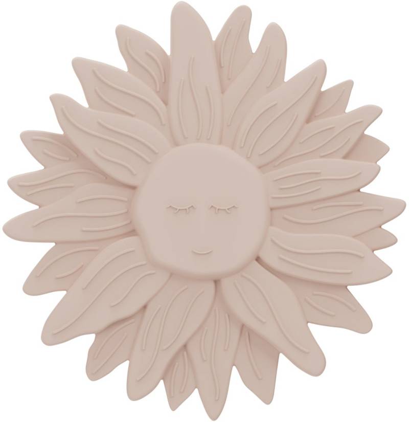 Label Label Beißringe Silikon Sonnenblume, Rosa, Beißspielzeug von Label Label