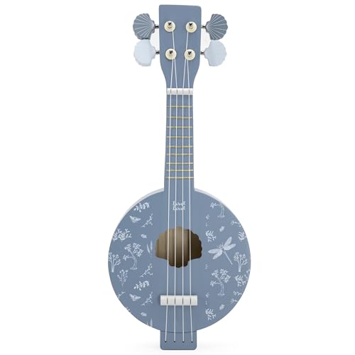 Label Label Houten Banjo Blauw Label Label Houten Banjo Blauw von Label Label