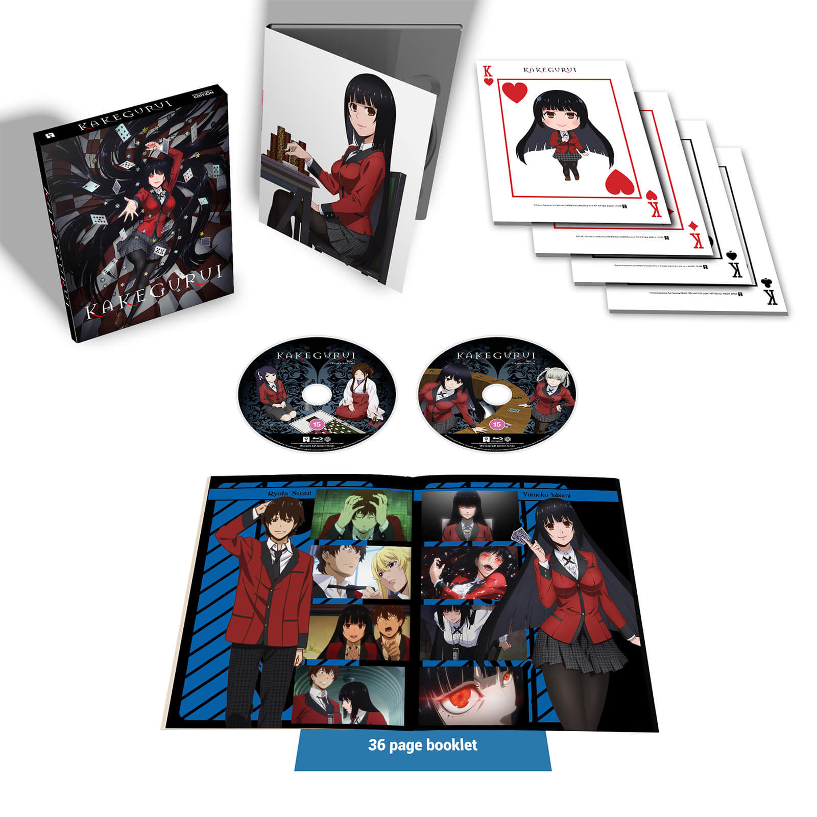 Kakegurui - Season 1 (Collector's Limited Edition) von All The Anime