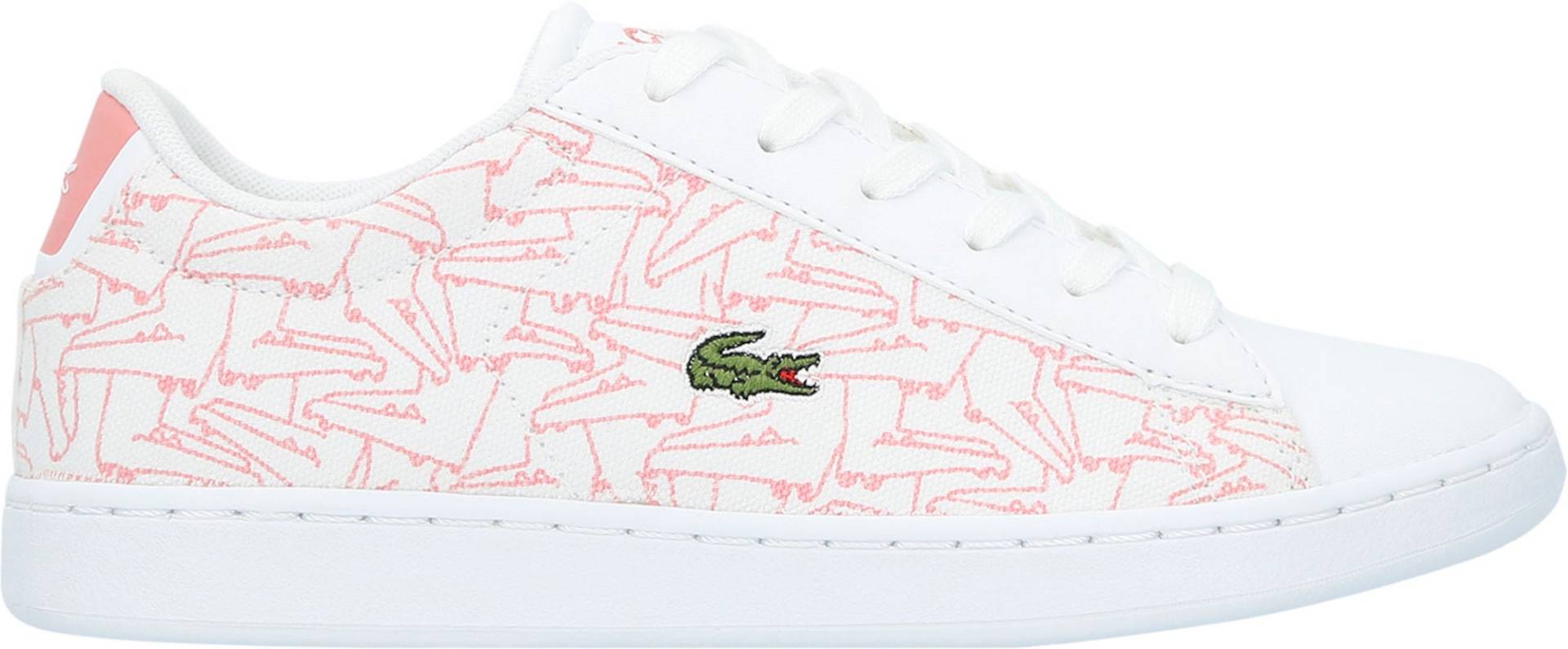 Lacoste Carnaby Evo 318 Kinder Sneaker, White/Pink 29, Kinderschuhe Lacoste Carnaby Evo 318 Kinder Sneaker, White/Pink 29, Kinderschuhe von Lacoste