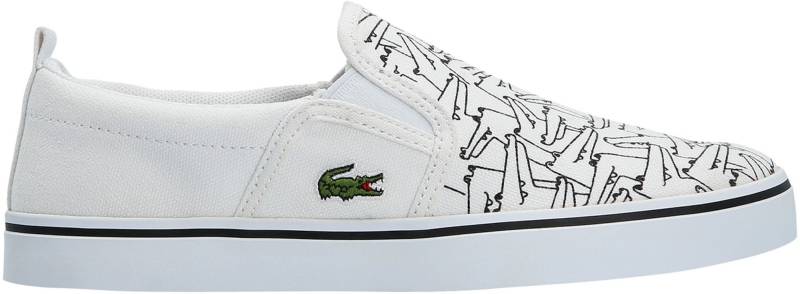 Lacoste Gazon 318 Kinder Sneaker, White/Black 30, Kinderschuhe von Lacoste