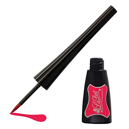 LaDot Tattoo Liner für Kinder und Erwachsene, wasserfester Liner für Body und Arm, temporäre fake Tattoos zum Selbstgestalten und Verzieren, Vegan und hypoallergen, 4 ml, Rot LaDot Tattoo Liner für Kinder und Erwachsene, wasserfester Liner für Body und Arm, temporäre fake Tattoos zum Selbstgestalten und Verzieren, Vegan und hypoallergen, 4 ml, Rot von Ladot