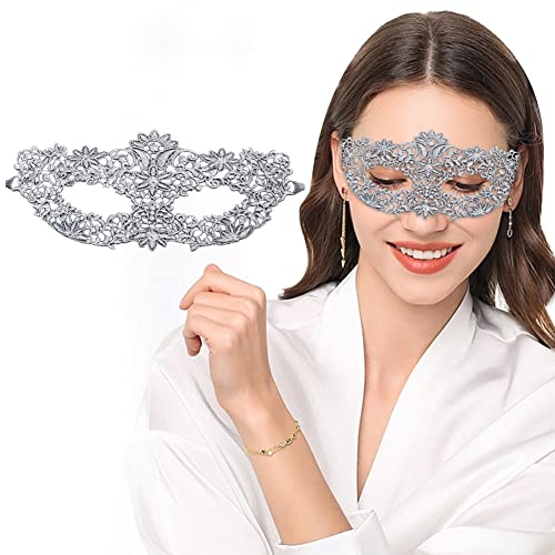 Lady of Luck Damen Maskerade Spitze Maske Venezianische Sexy Lace Maske Augenmaske Maske für Halloween Karneval Party Ball von Lady of Luck