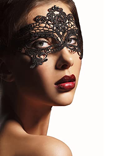 Lady of Luck Lace Masquerade Masks Maskenspiel Frauen Sexy Augenmaske Venetian Gesichtsmaske Karneval Maskerade Maske von Lady of Luck