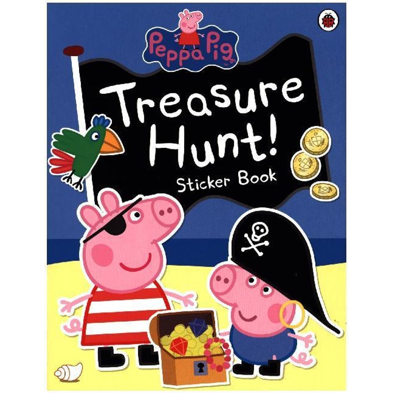 Peppa Pig: Treasure Hunt! Sticker Book von Ladybird