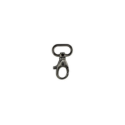 Karabiner Waffenmetall 40x15mm - 1 Stk von Læderiet