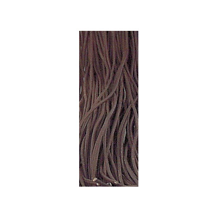Runde Lederkordel Antik Braun 100cm 2mm von Læderiet