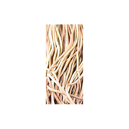 Runde Lederkordel Natur 100cm 1,5mm von Læderiet