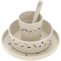 Dish Set PP/Cellulose Little Mateys royal blue von Lässig GmbH