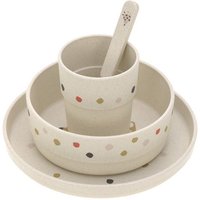 Dish Set PP/Cellulose Little Mateys spicy orange von Lässig GmbH