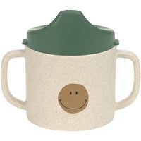 Sippy Cup PP/Cellulose Happy Rascals Smile green von Lässig GmbH