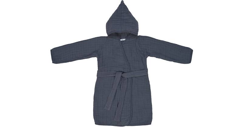 Bademantel Musselin, blau Gr. 92/98 Jungen Baby von Lässig