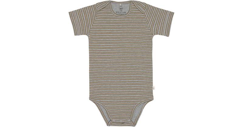 Body, Organic Cotton grau Gr. 50/56 von Lässig