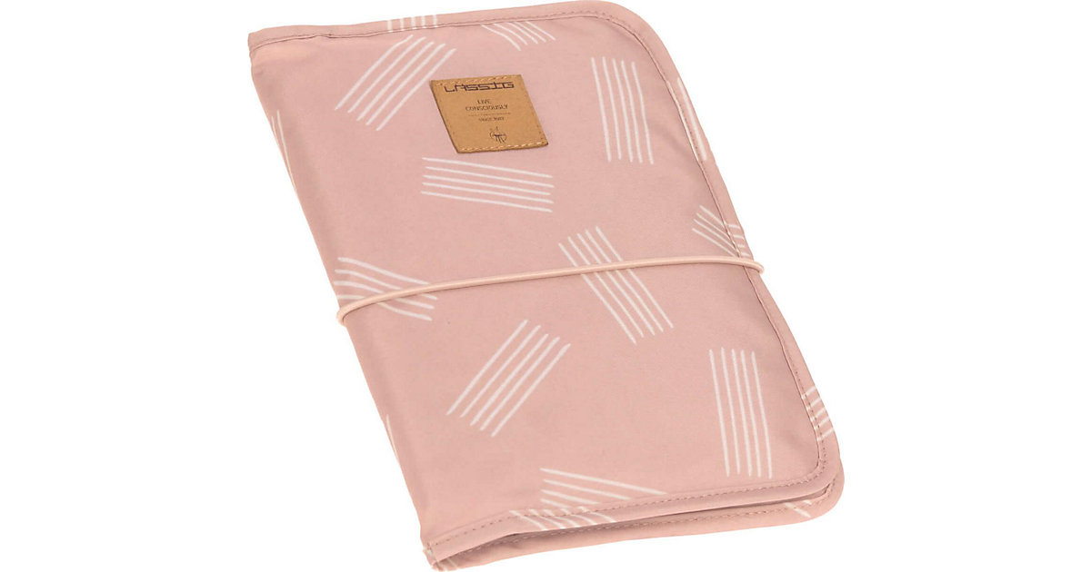 Windeltasche Changing Pouch Soft Stripes rose, inkl. Wickelunterlage rosa Windeltasche Changing Pouch Soft Stripes rose, inkl. Wickelunterlage rosa von Lässig