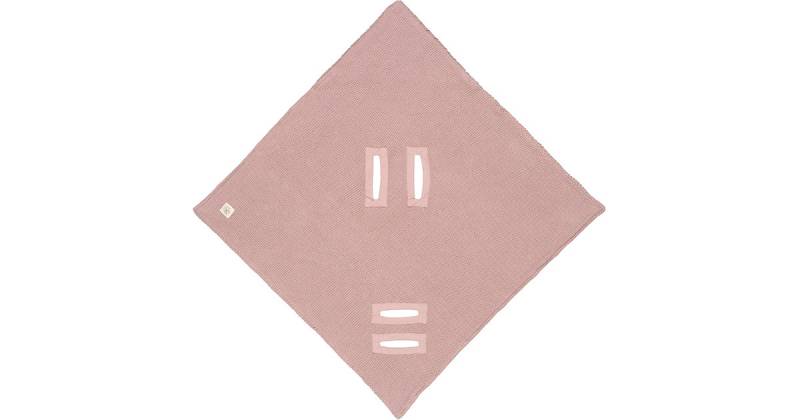 Einschlagdecke Babyschale, rosa, mit 3-Punkt-Gurtschlitzen  Kinder von Lässig