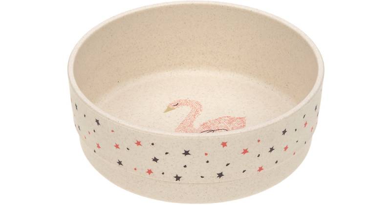 Esslernschale/Kinderschüssel Little Water Swan purple beige Modell 2 von Lässig