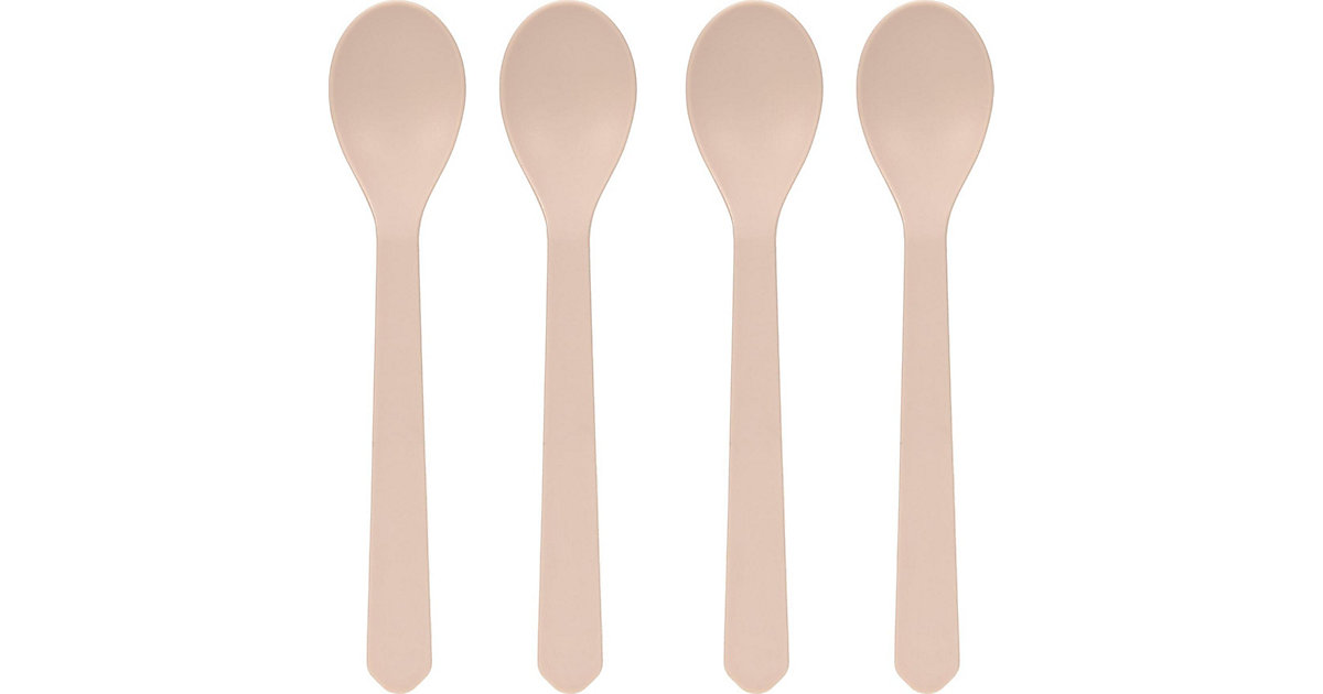 Kinderlöffel Geo powder pink, 4 Stück beige Modell 5 Kinderlöffel Geo powder pink, 4 Stück beige Modell 5 von Lässig