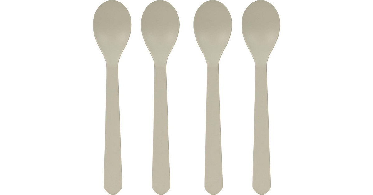 Kinderlöffel Geo warm grey, 4 Stück beige Modell 4 von Lässig