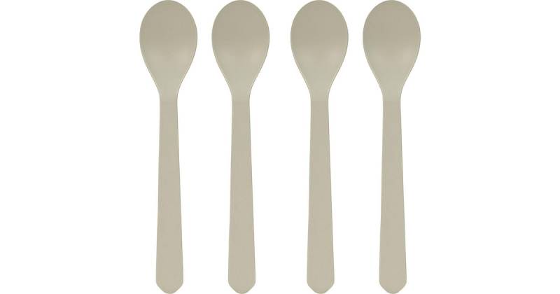 Kinderlöffel Geo warm grey, 4 Stück beige Modell 4 von Lässig