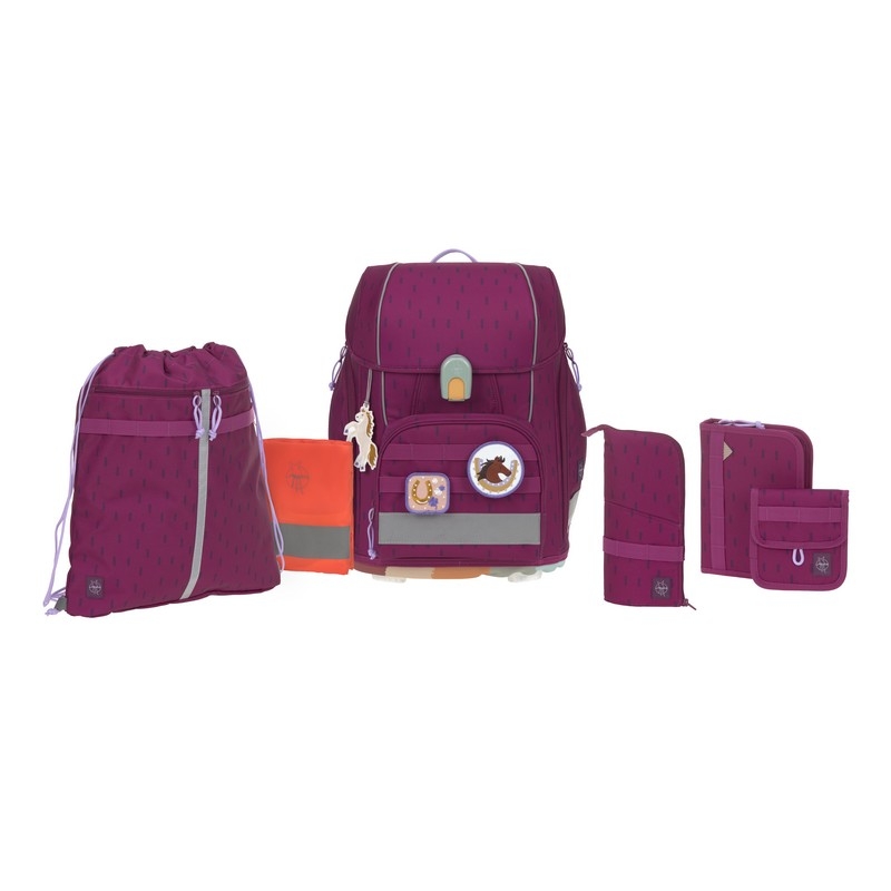 LÄSSIG Schulranzen Set Unique Boxy Speckles Berry 7tlg. LÄSSIG Schulranzen Set Unique Boxy Speckles Berry 7tlg. von Lässig