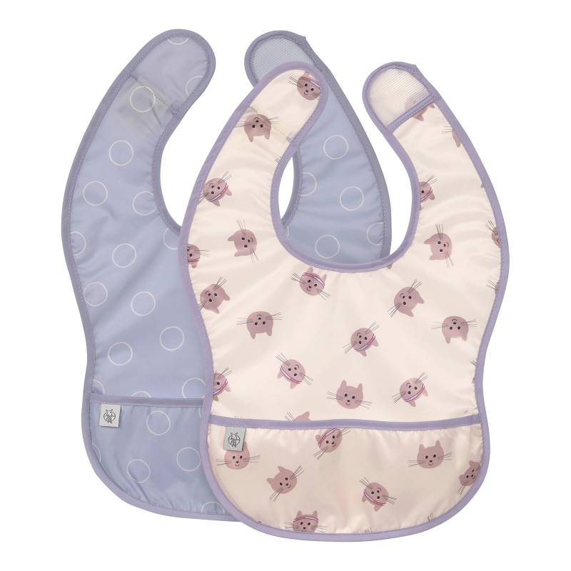 Lässig 2er-Pack Lätzchen mit Auffangschale von Lässig