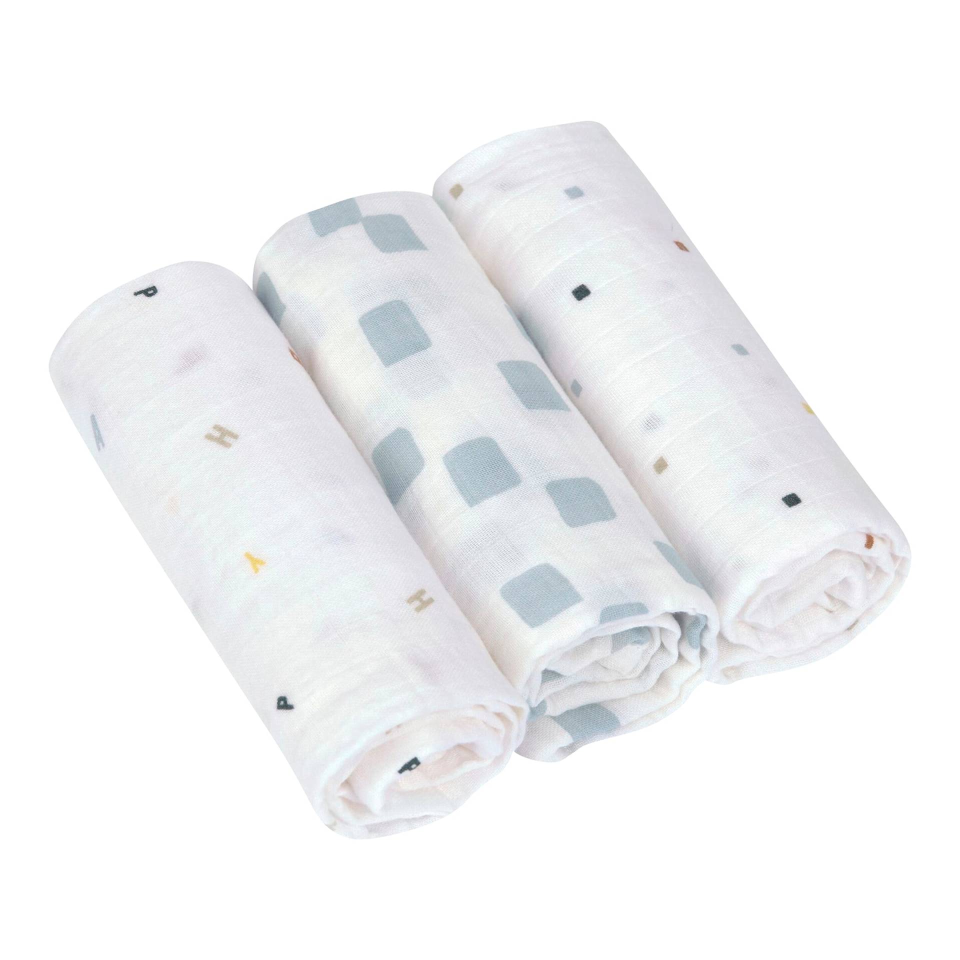 Lässig 3er-Pack Mullwindeln 60x60 cm Lässig 3er-Pack Mullwindeln 60x60 cm von Lässig
