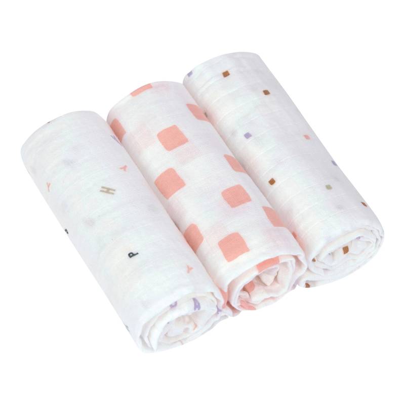 Lässig 3er-Pack Mullwindeln 60x60 cm von Lässig