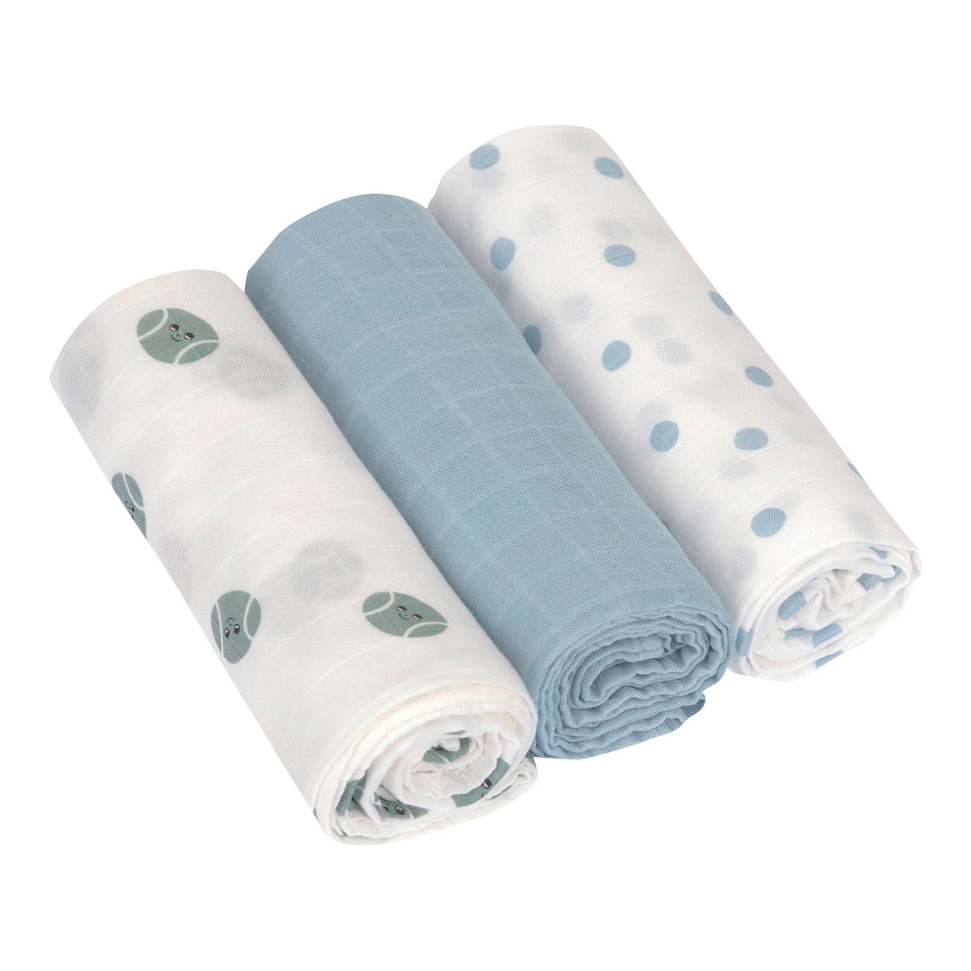 Lässig 3er-Pack Mullwindeln 80x80cm Lässig 3er-Pack Mullwindeln 80x80cm von Lässig