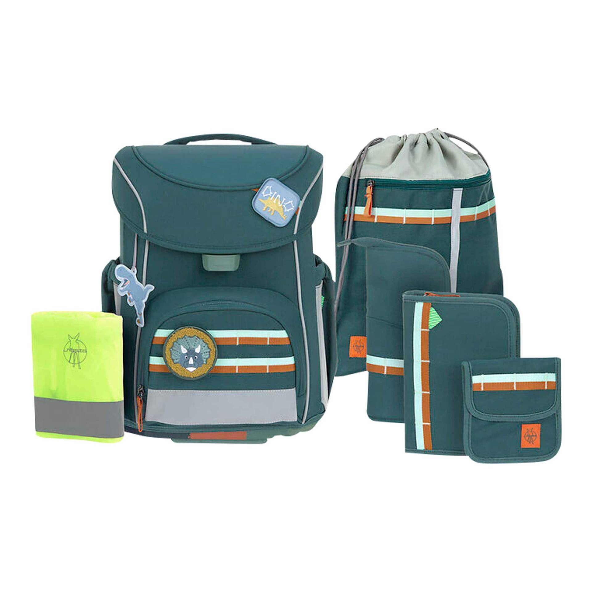 Lässig Schulranzen-Set Slim Unique 7-tlg. von Lässig