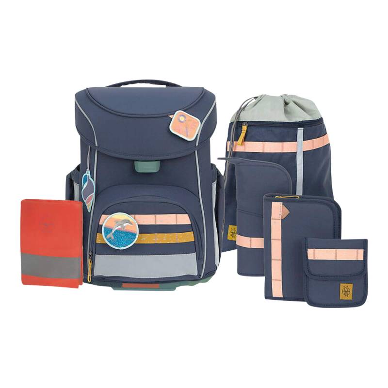 Lässig Schulranzen-Set Slim Unique 7-tlg. von Lässig