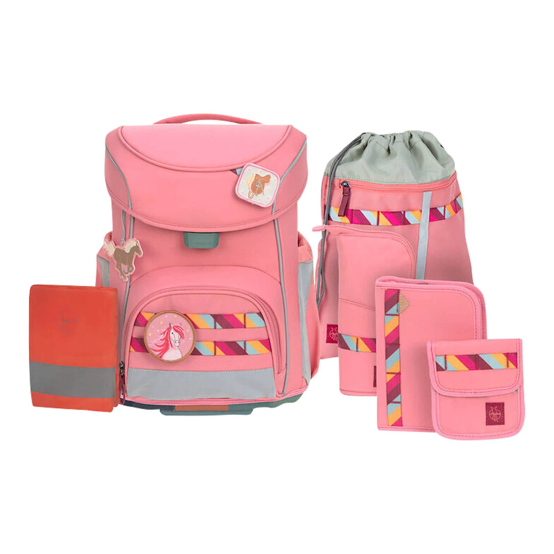 Lässig Schulranzen-Set Slim Unique 7-tlg. von Lässig
