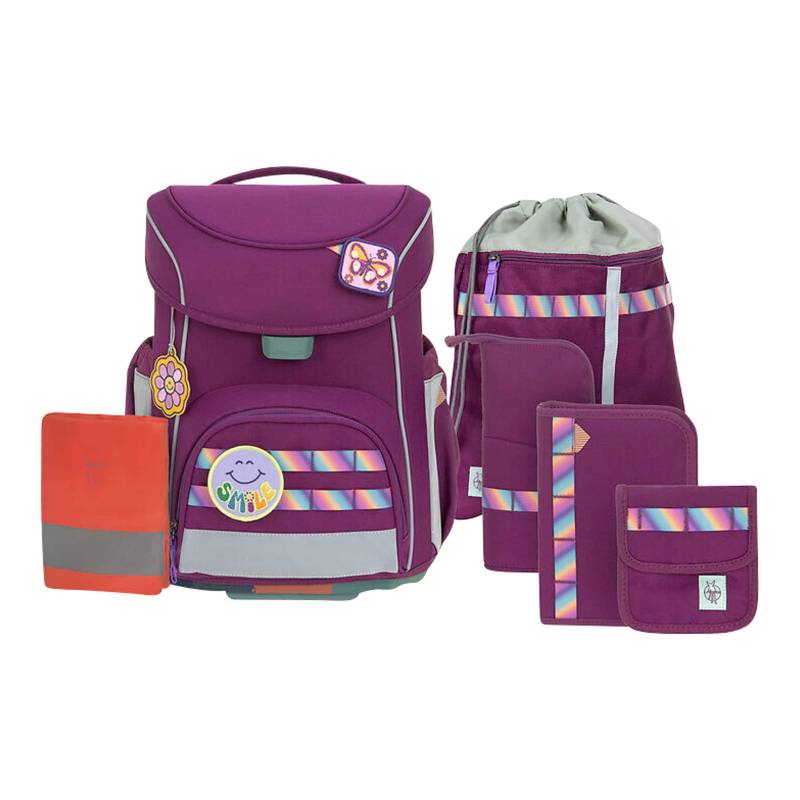 Lässig Schulranzen-Set Slim Unique 7-tlg. von Lässig