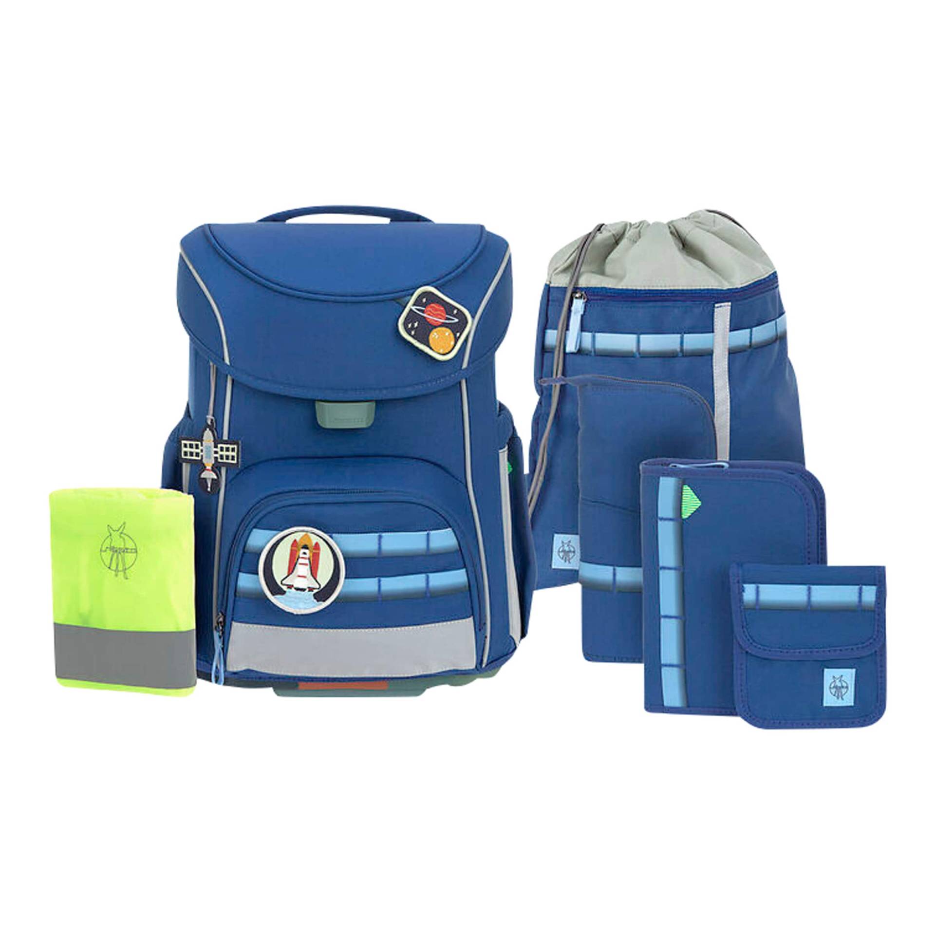 Lässig Schulranzen-Set Slim Unique 7-tlg. von Lässig