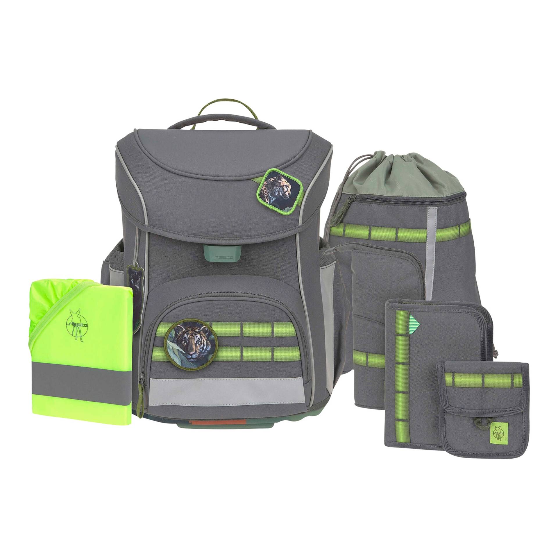 Lässig Schulranzen-Set Slim Unique 7-tlg. von Lässig