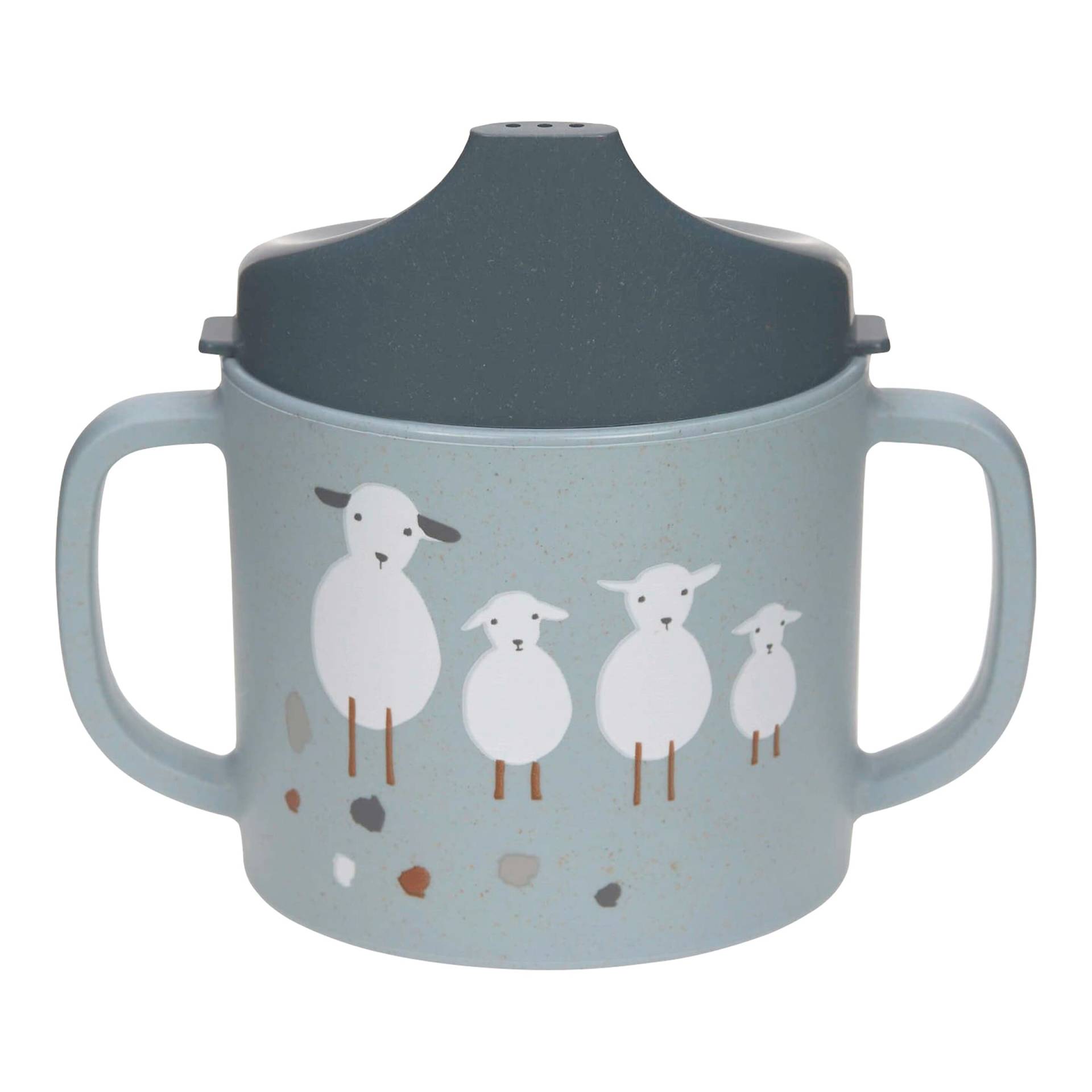 Lässig Trinklernbecher mit Henkel mit Zellulose von Lässig