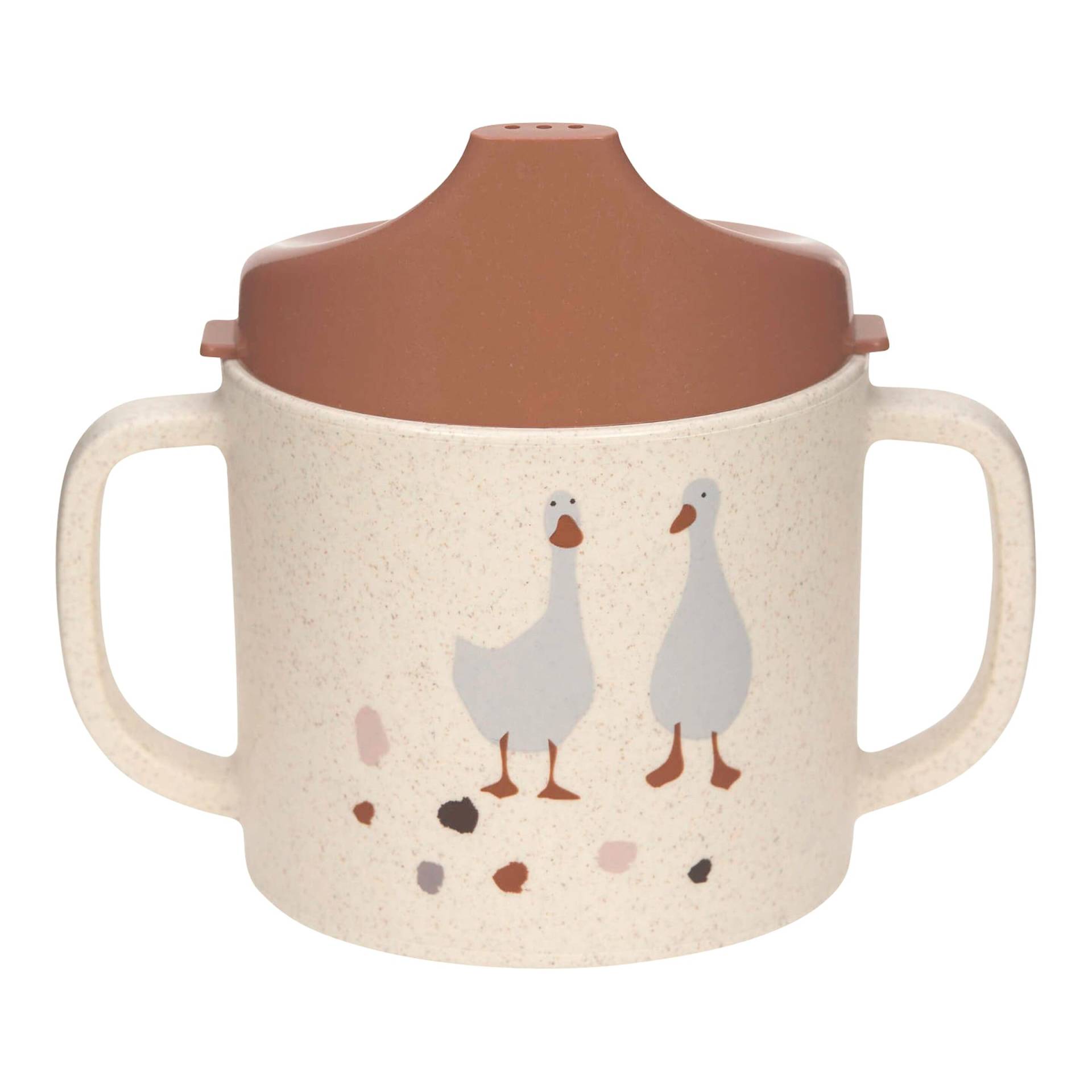 Lässig Trinklernbecher mit Henkel mit Zellulose von Lässig