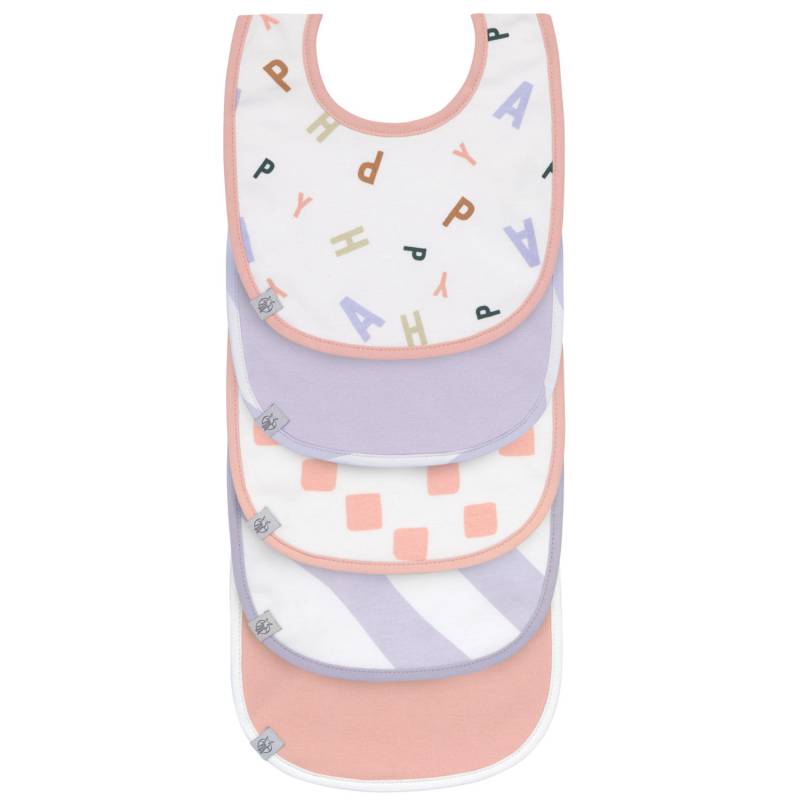 Lässig - Wasserdichte Lätzchen 5er Set rosa Lässig - Wasserdichte Lätzchen 5er Set rosa von Lässig