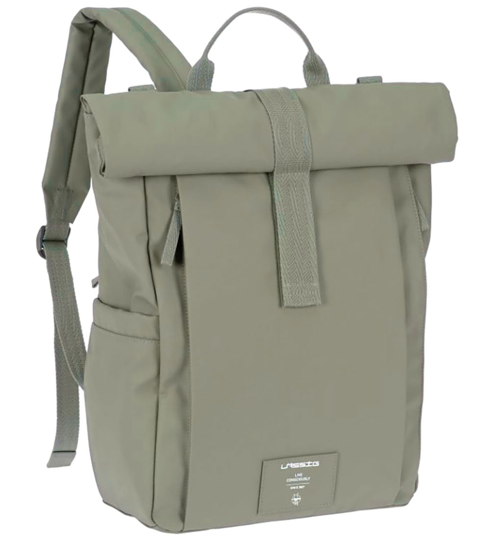 Lässig Wickeltasche - GRE Rolltop Up Backpack - Silber Green - Lässig - One Size - Wickeltaschen Lässig Wickeltasche - GRE Rolltop Up Backpack - Silber Green - Lässig - One Size - Wickeltaschen von Lässig